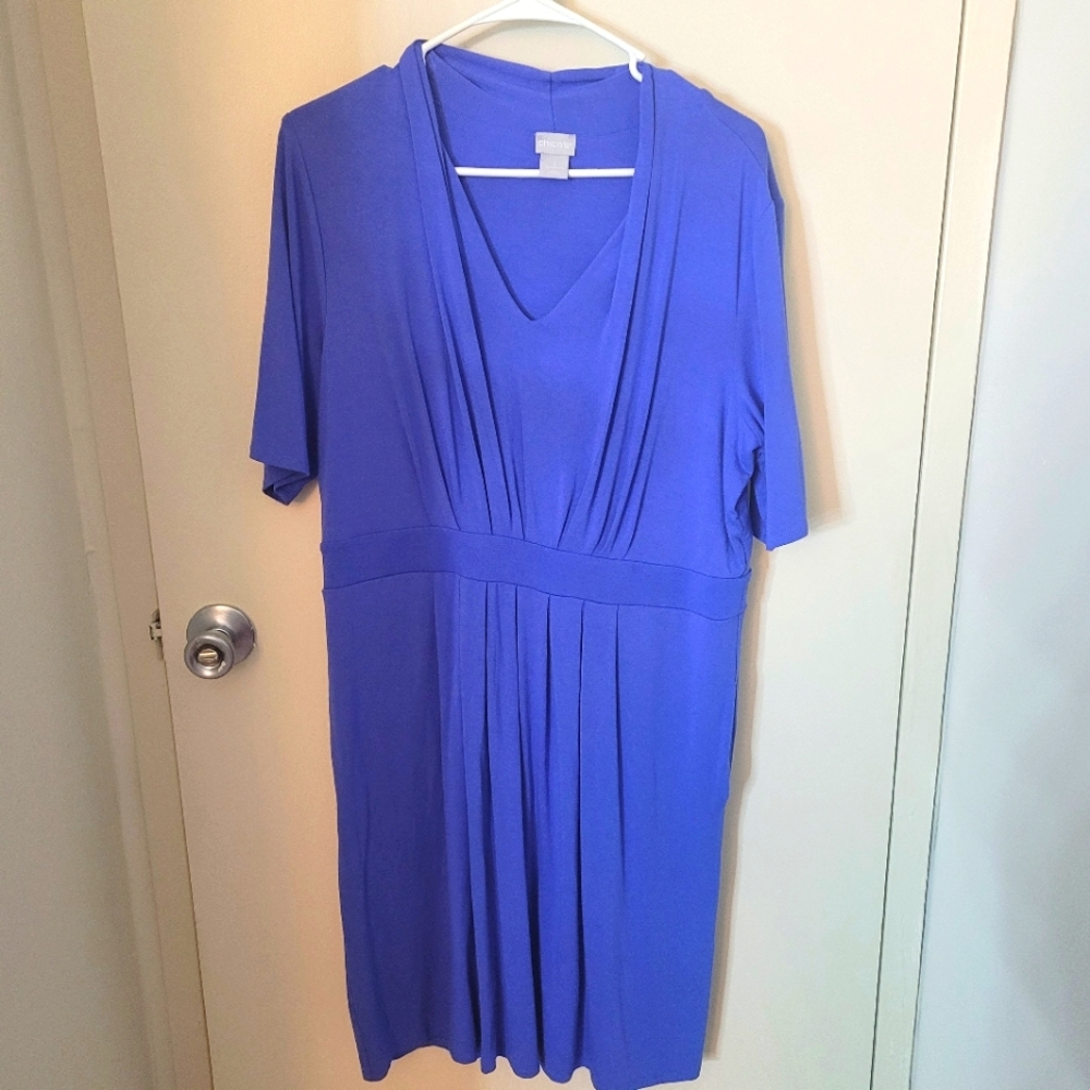 Blue dress